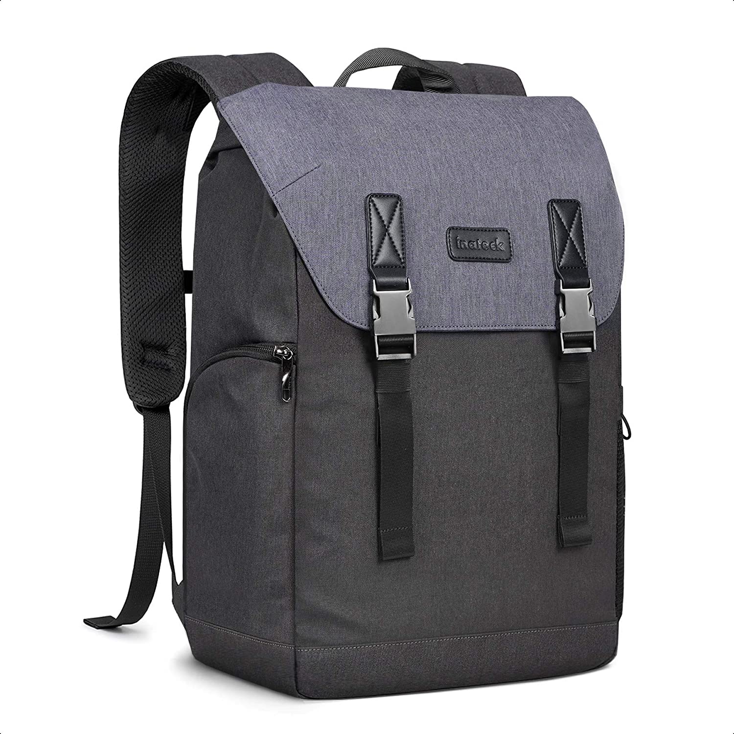 25L リュック ラップトップ バックパック 通勤 旅行 通学 撥水加工 BP01005_blackBlue - Inateckバックパックジャパン