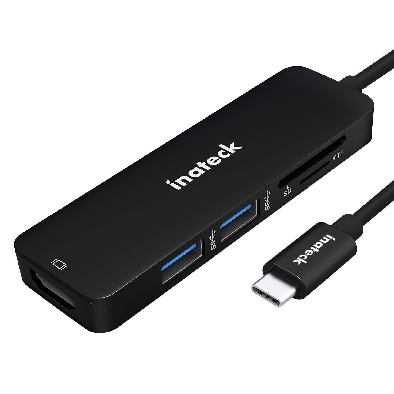Inateck アルミ製 USB3.1 Gen1タイプCハブ/アダプタ,ブラック,TCH4001 - Inateckバックパックジャパン