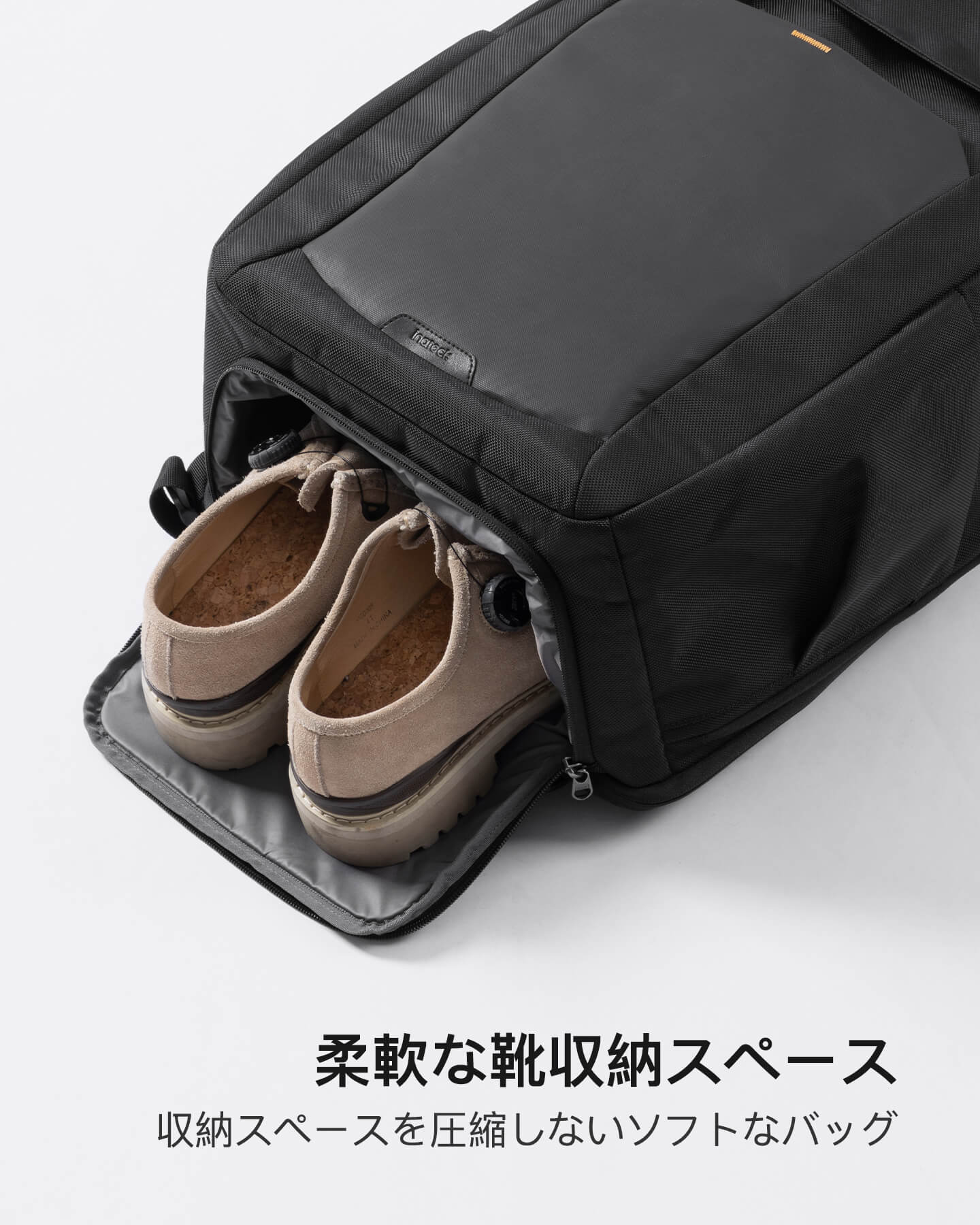 BP03008 38L 大容量 トラベル バックパック リュック サック 機内持ち込み手荷物 TSAフレンドリー ビジネス 17インチラップトップ対応 旅行 アウトドア ビジネス 出張用 独立した靴収納室あり 男女兼用 防災 非常用持ち出し袋 - Inateckバックパックジャパン