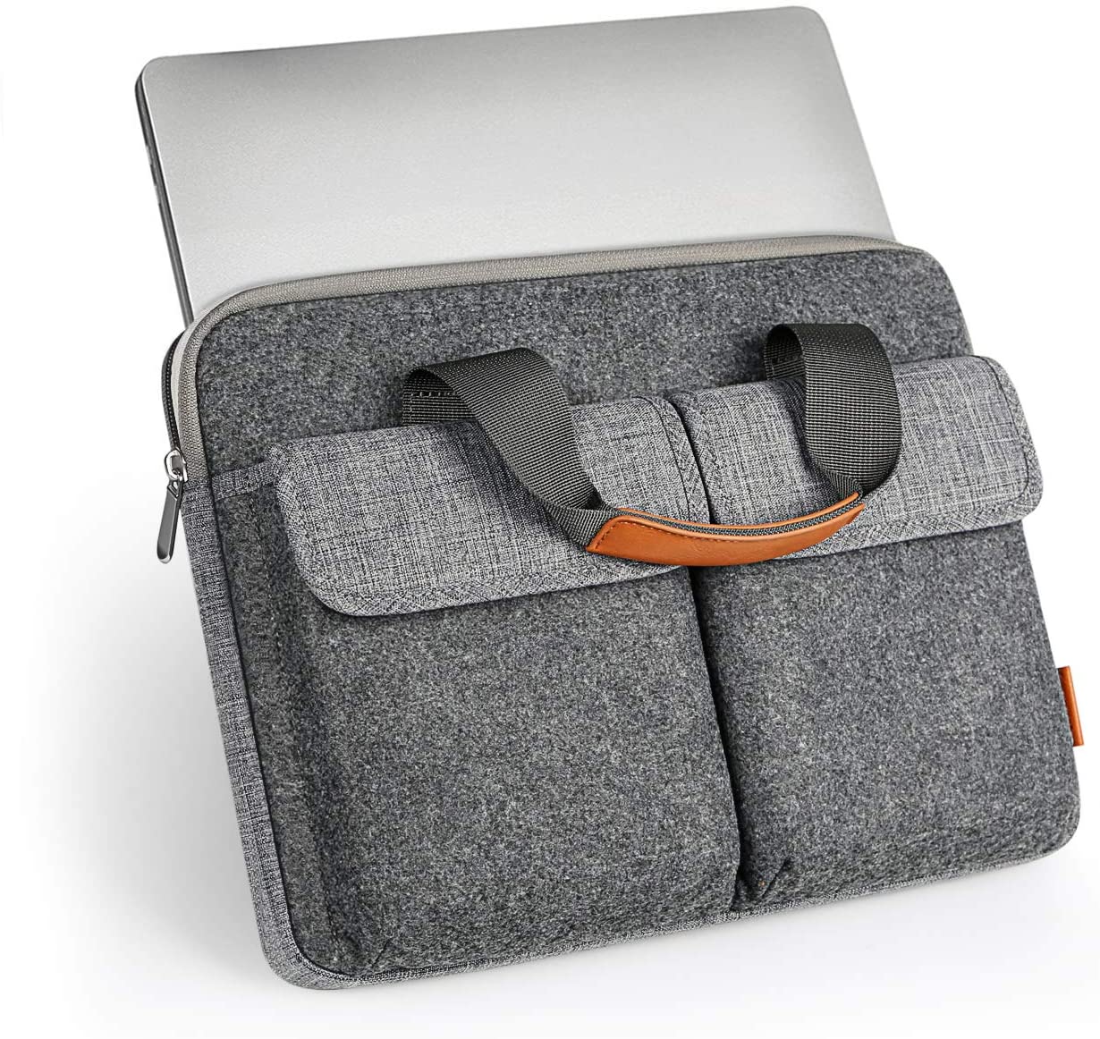 13-13.3インチ MacBook Pro/Air/Surface Laptop ラップトップスリーブケース　LB02001，dark gray - Inateckバックパックジャパン