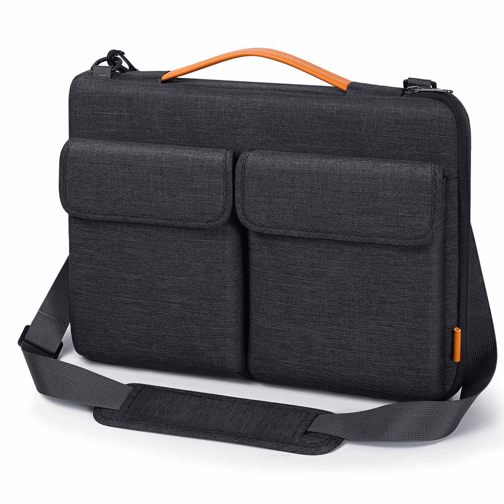 ノートパソコンバッグ 2Way 13 13.3インチ 衝撃吸収 持ち手付き 手提げバッグ 肩掛けバッグ 取り外し可能ショルダーベルト パソコンケース おしゃれ かわいい PC ケース ノートPC 軽量 収納 スタイリッシュケースビジネスバッグ MacBook 在宅 - Inateckバックパックジャパン