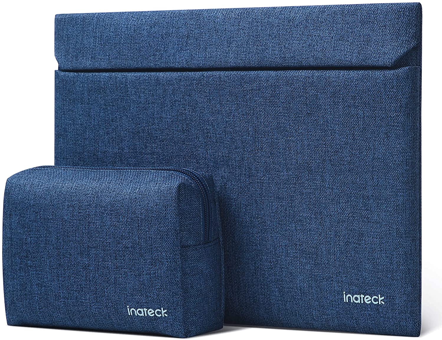 12.9-13インチMacBook Air/Pro/Surface Pro/ iPad pro ラップトップスリーブ マグネットなし LB01009-13S，blue - Inateckバックパックジャパン