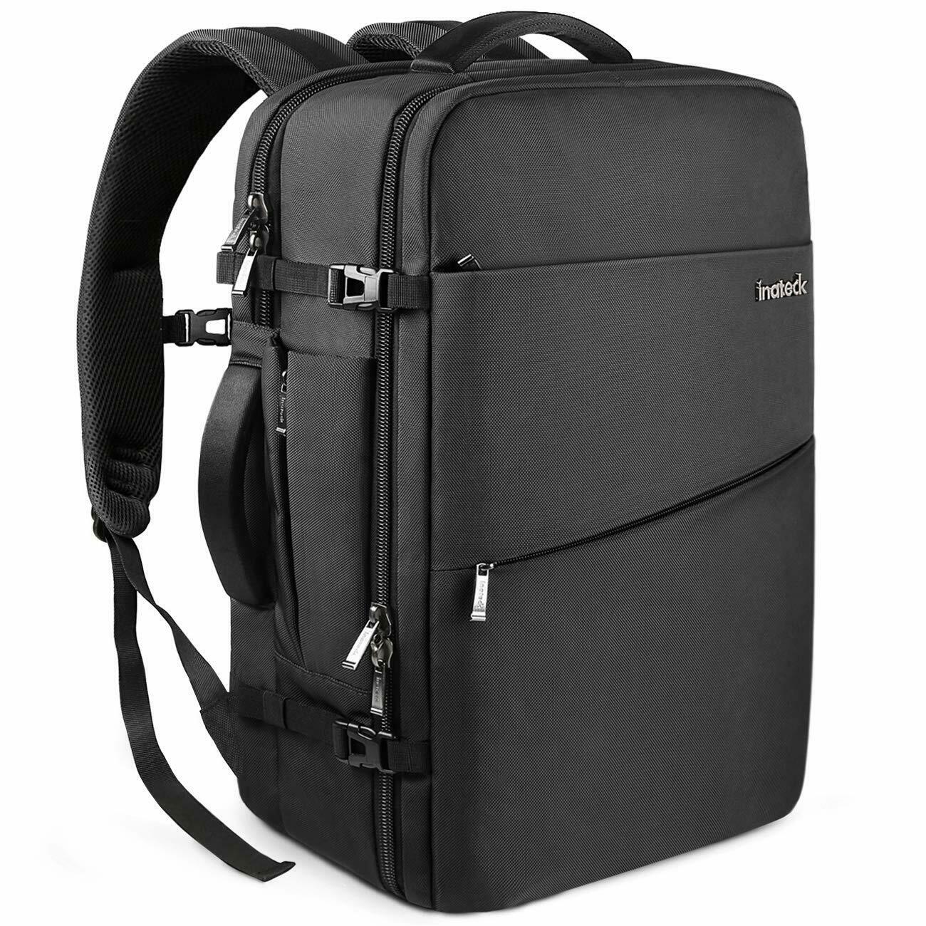 30L 15.6インチラップトップ ビジネ スラベルバックパックBP03002，black - Inateckバックパックジャパン