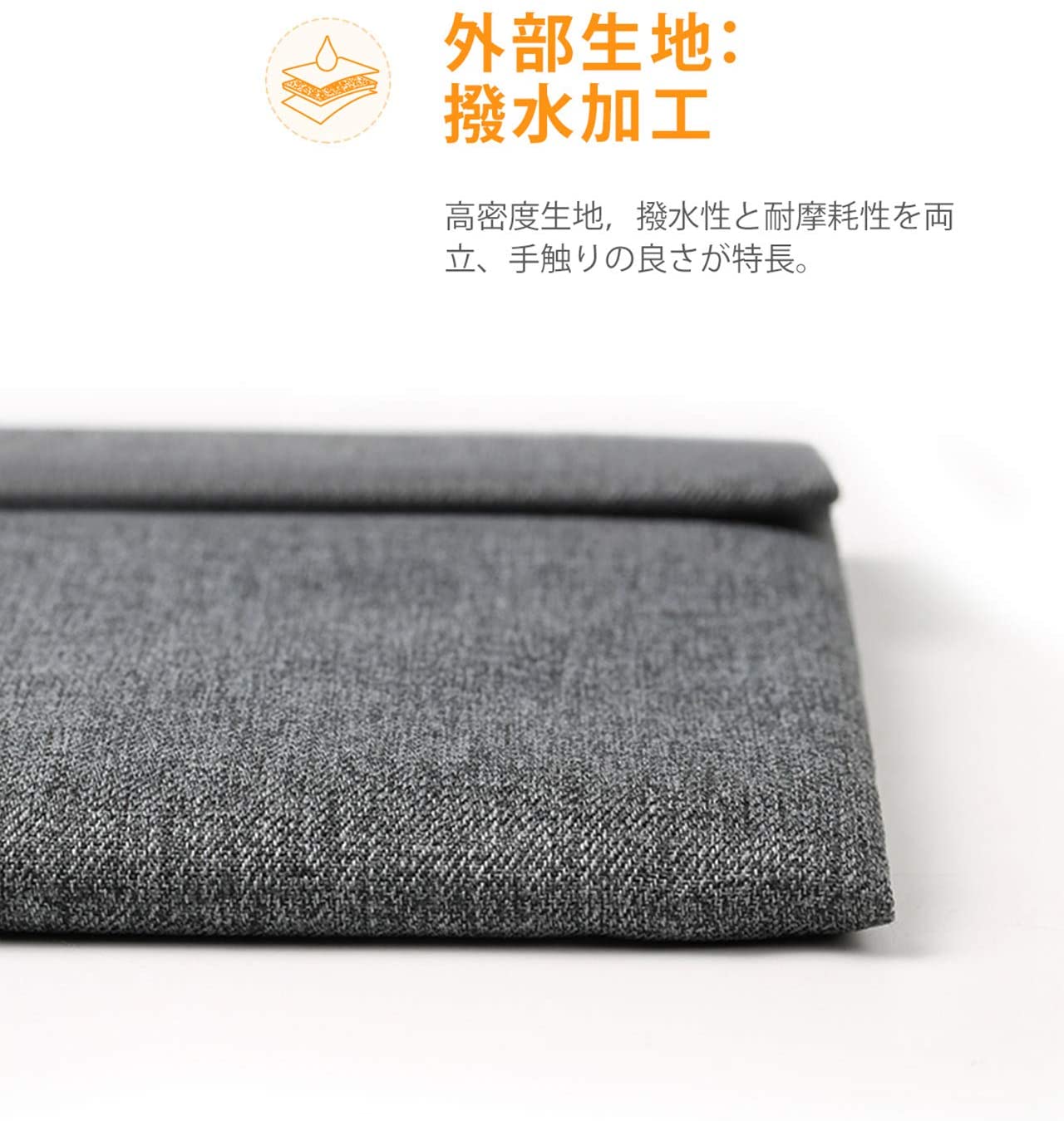 12.3-13インチ MacBook Air/Pro Surface Pro X/7/6/5/4/3  12.9 iPad Pro、XPS ラップトップスリーブ LC1303 dark gray - Inateckバックパックジャパン