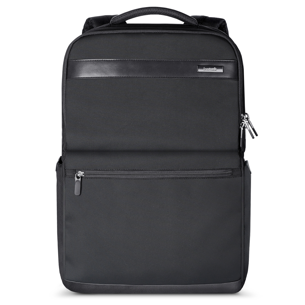 25L ビジネスリュック 15.6インチ バックパック通勤 出張 用 ラップトップ大容量 YKKジッパー 軽い贅沢 BP02004, Black - Inateckバックパックジャパン