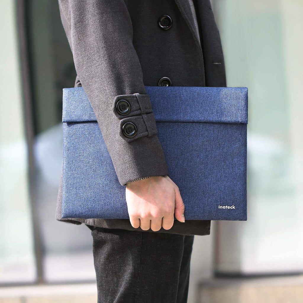13-13.3インチMacBook Pro /Air/Surface Laptop ラップトップスリーブ LB01003，blue - Inateckバックパックジャパン
