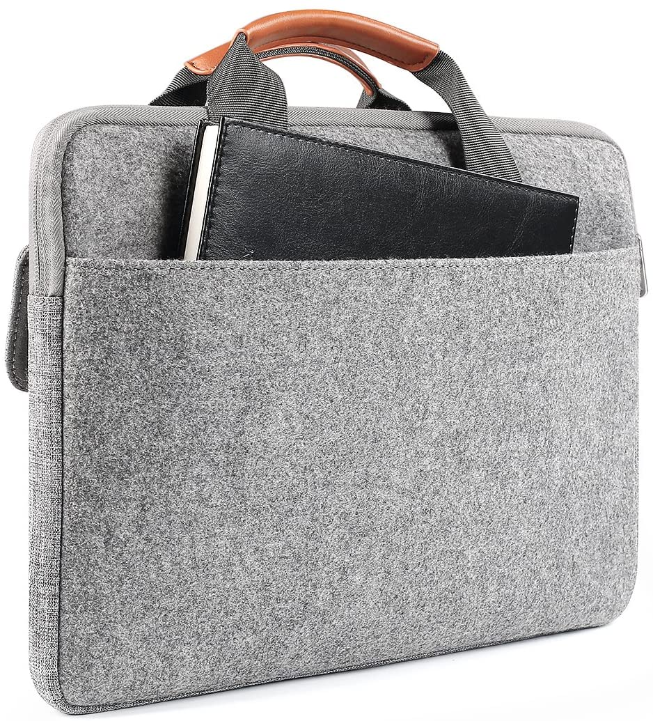 13-13.3インチ MacBook Pro/Air/Surface Laptop ラップトップスリーブケース　LB02001，light gray - Inateckバックパックジャパン