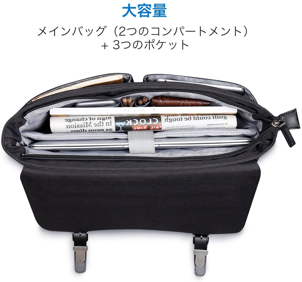 13.5-15インチ Microsoft Surface Book/New MacBook Pro ラップトップスリーブケース LB1405，blackblue - Inateckバックパックジャパン