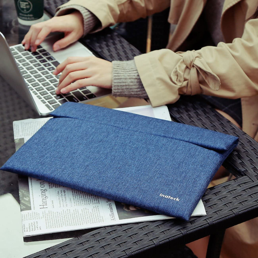 12.9-13インチMacBook Air/Pro/Surface Pro/ iPad pro ラップトップスリーブ LC1303, blue - Inateckバックパックジャパン
