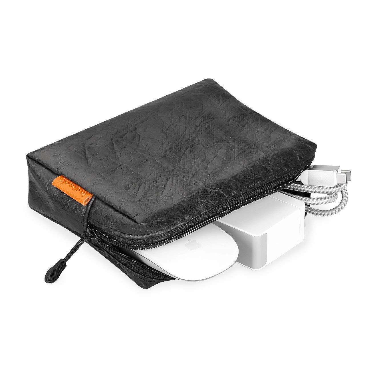 13インチMacBook Pro /Air/Surface pro/12.9” iPad Pro 新しいTyvek素材 ラップトップスリーブ LC1306，black - Inateckバックパックジャパン