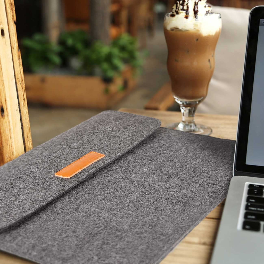 13.3インチ Macbook Air／MacBook Pro Retina /12.9 inch iPad Pro ラップトップスリーブ  MP1300，black - Inateckバックパックジャパン