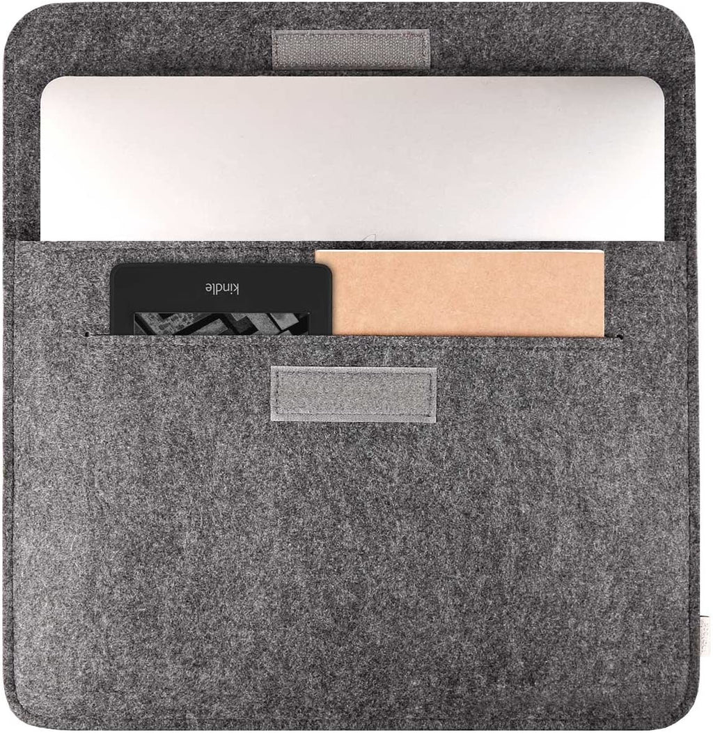 15-16インチ MacBook Pro/HUAWEI Mate Book D/Dell XPS 15/ウルトラブック/ネットブック ラップトップスリーブ  MP1500, black - Inateckバックパックジャパン