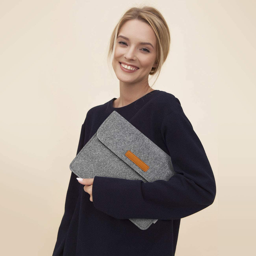 9.7-11インチ iPad Pro/Air/Surface Go/ Galaxy Tab ラップトップスリーブ MP1504, dark gray - Inateckバックパックジャパン
