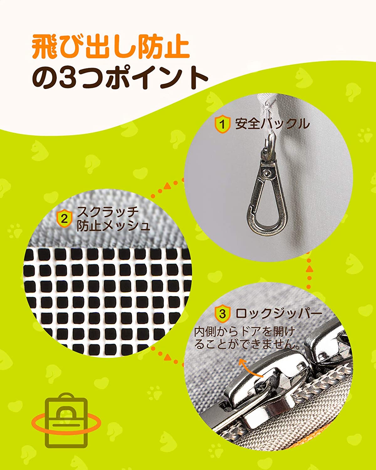 Anipark ペット リュック キャリア バックパック 小型ペット 猫 小型犬 PT01001 - Inateckバックパックジャパン