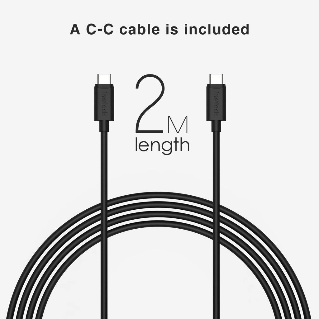 Inateck 45W USB C充電器、折りたたみ式プラグとタイプCケーブル付き, UCC1002-BK - Inateckバックパックジャパン