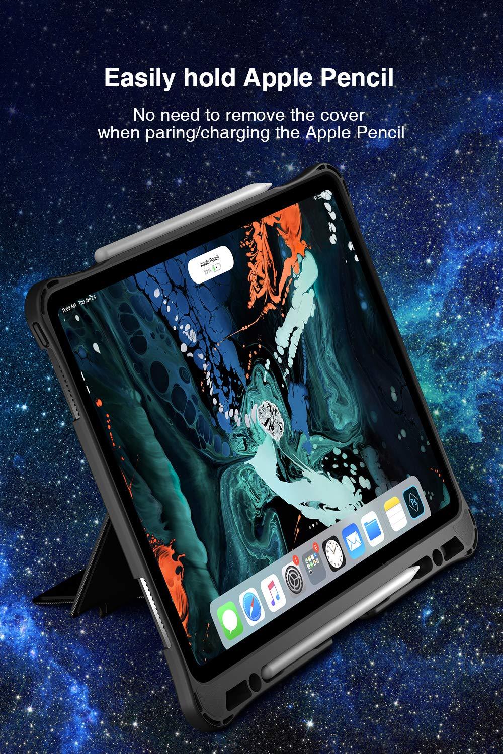 Inateck iPad Pro 12.9インチキーボードケース 2018、数百種類のバックライトがDIYできる、第3世代のみ対応可能、KB02006 - Inateckバックパックジャパン