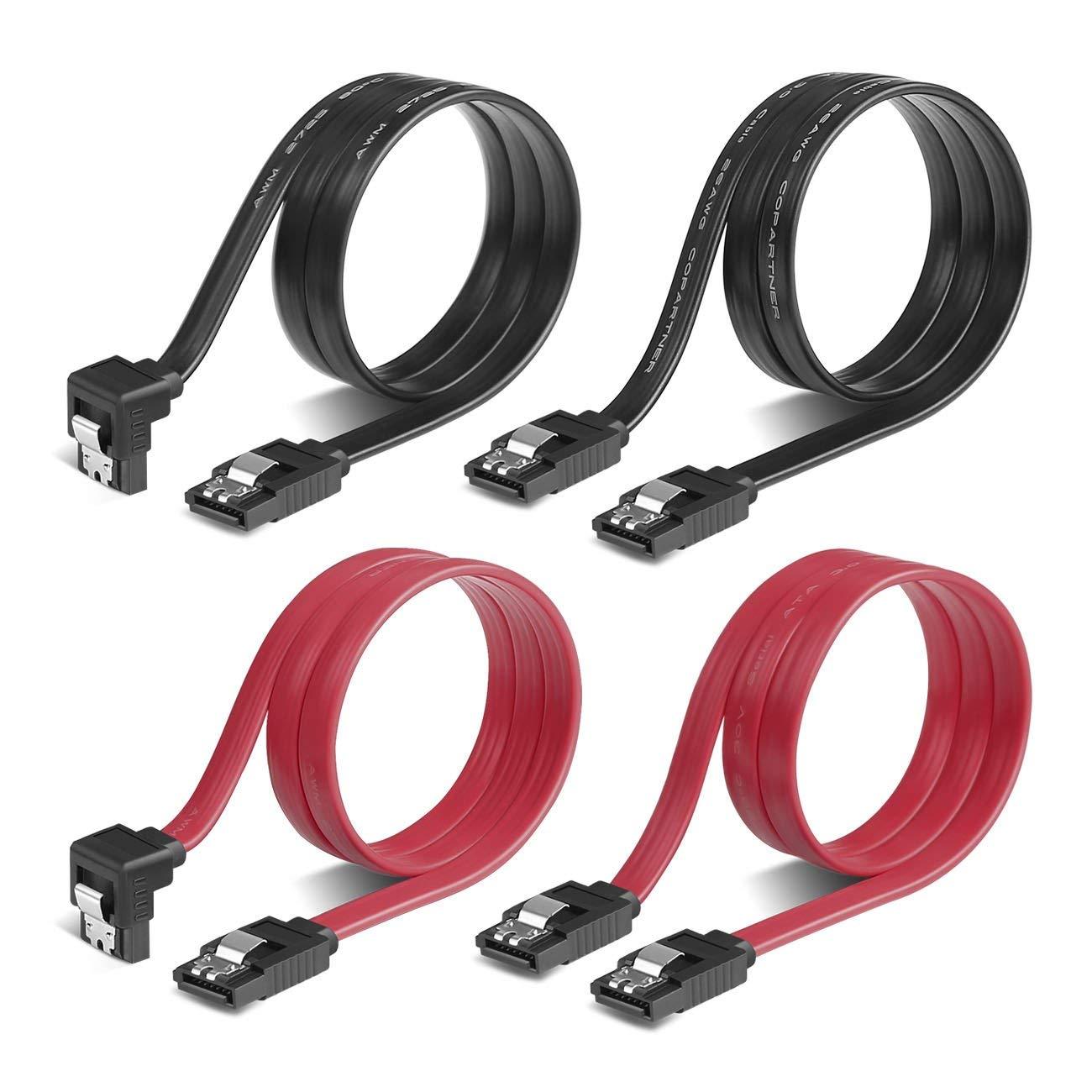 Inateck 【4本セット】SATA III 6Gbpsケーブル SA04001 - Inateckバックパックジャパン
