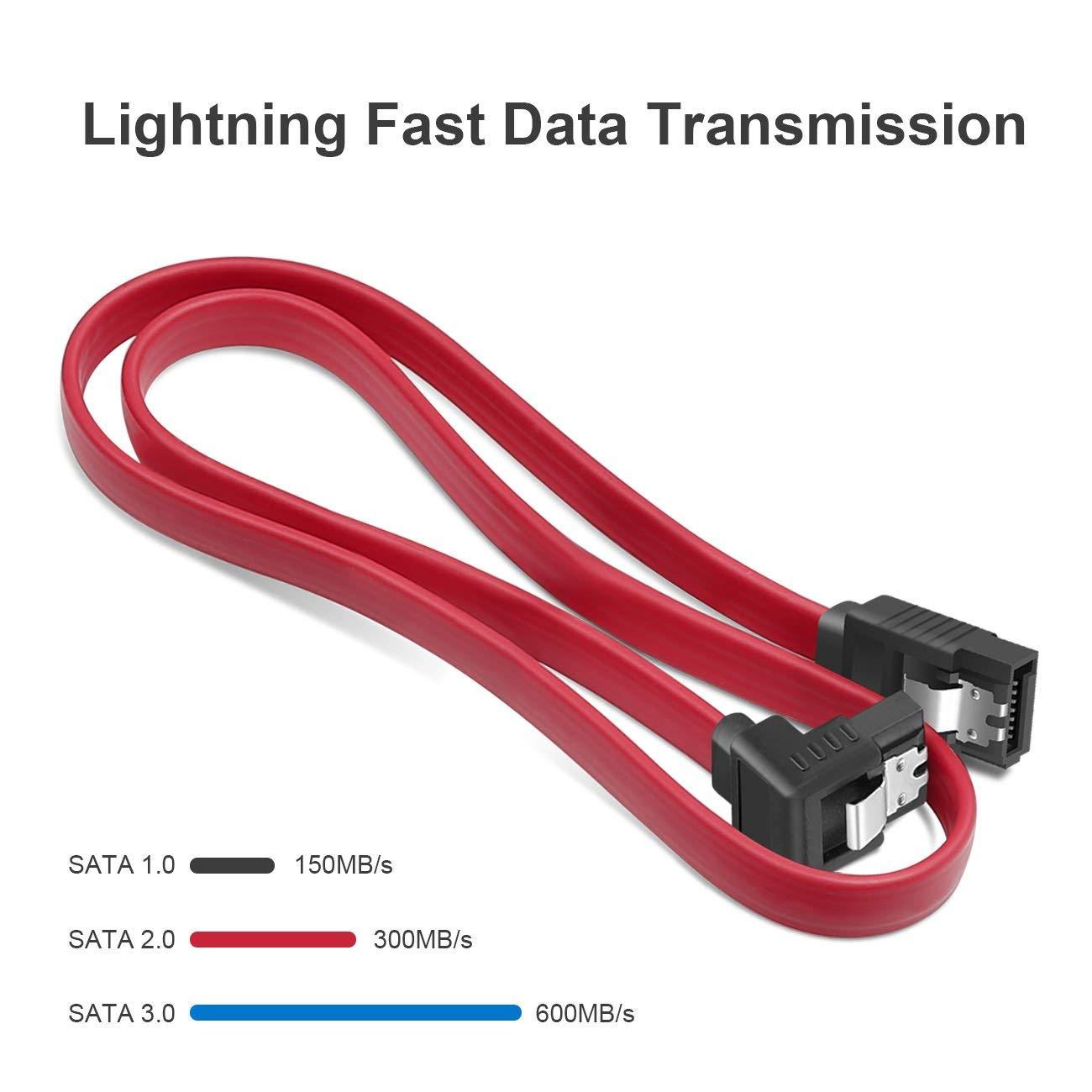 Inateck 【4本セット】SATA III 6Gbpsケーブル SA04001 - Inateckバックパックジャパン