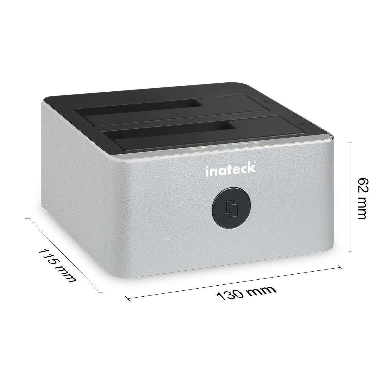 Inateck HDDスタンド USB3.0接続 2.5型 / 3.5型 (SATA I/II/III) HDD/SSD、FD2102 - Inateckバックパックジャパン