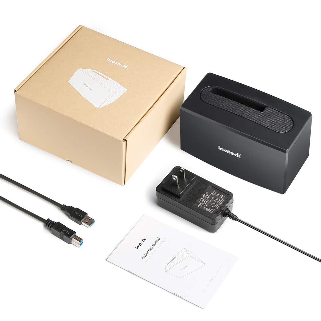 Inateck USB 3.0 – SATA 1ベイハードドライブドッキングステーション、2.5インチおよび3.5インチSATA I/II / III HDD SSD用、 SA02001 - Inateckバックパックジャパン